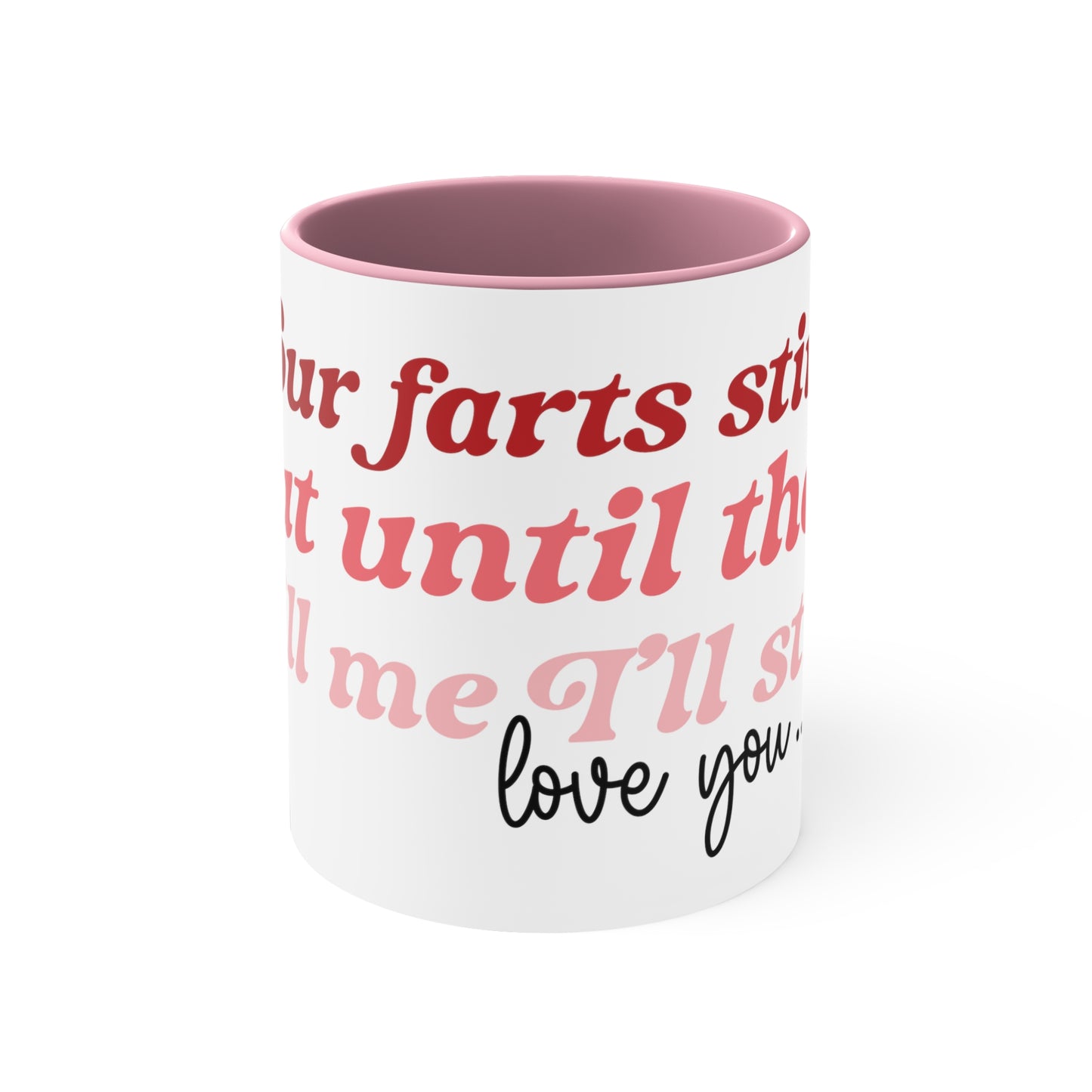 Funny Valentine Accent Mug