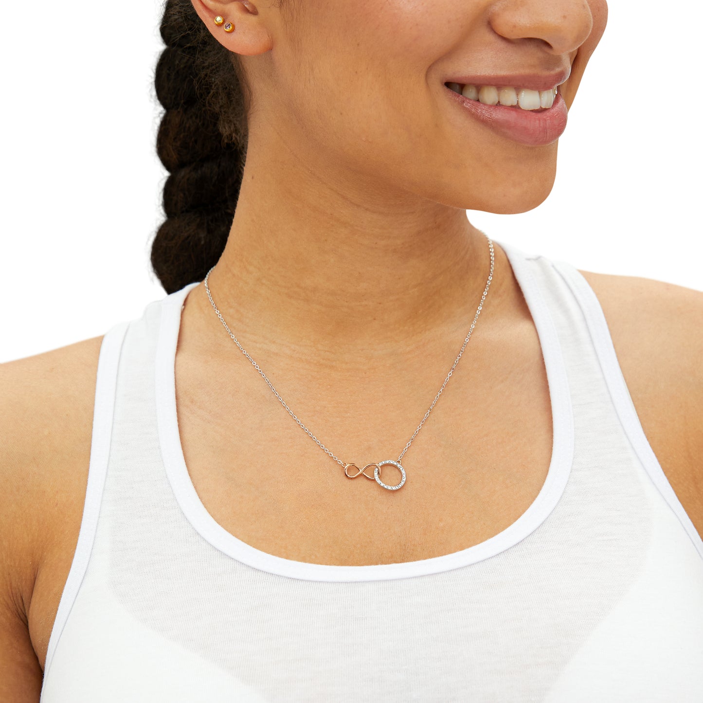 Eternal Love Infinity Circle Necklace