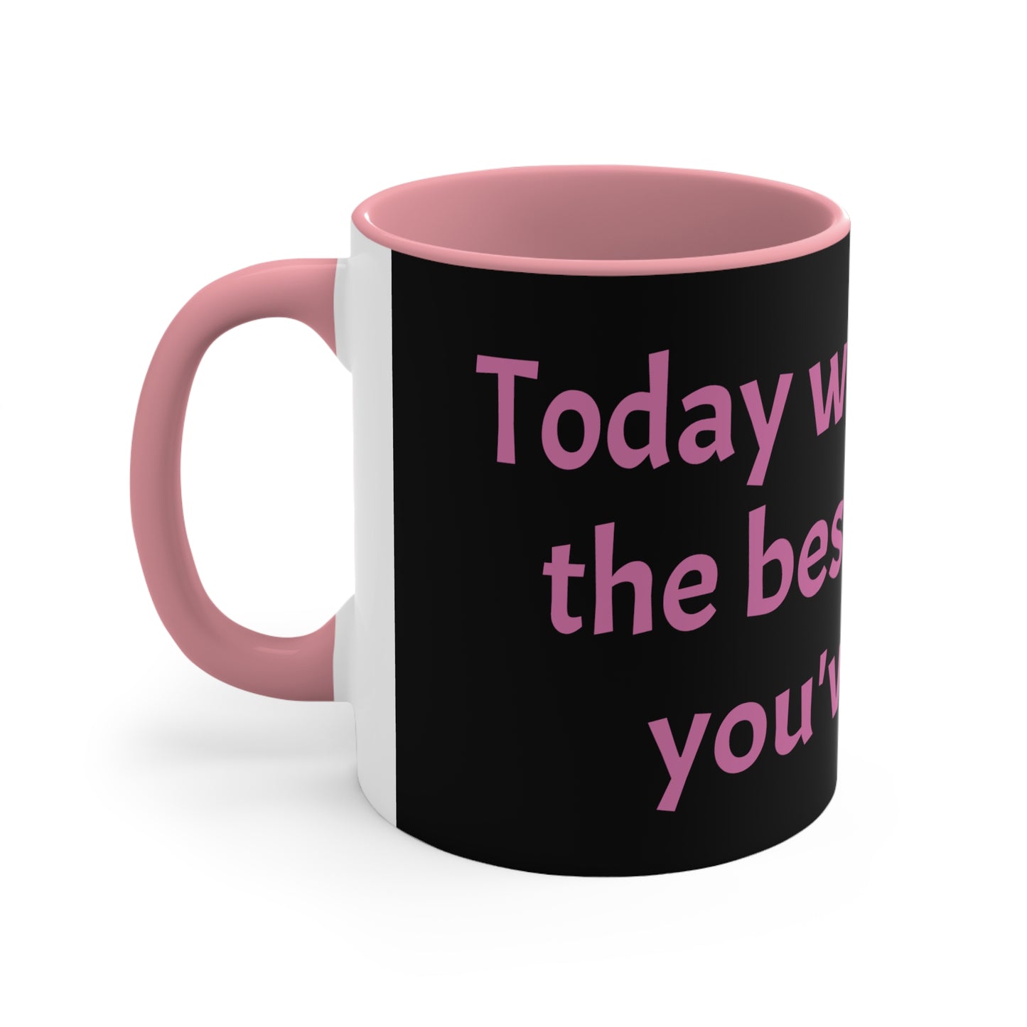 Pink Celebrate Decision Mug, 11oz