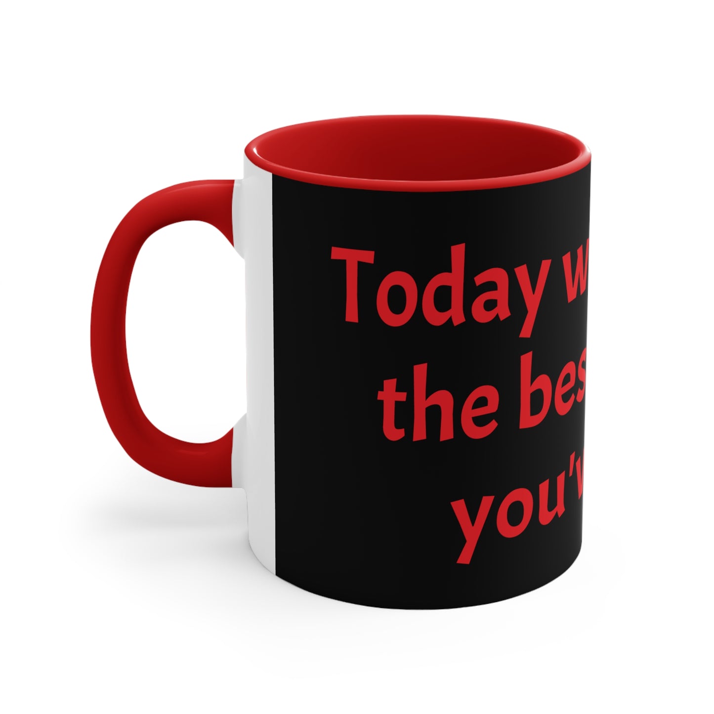 Red Best Decision Mug, 11oz