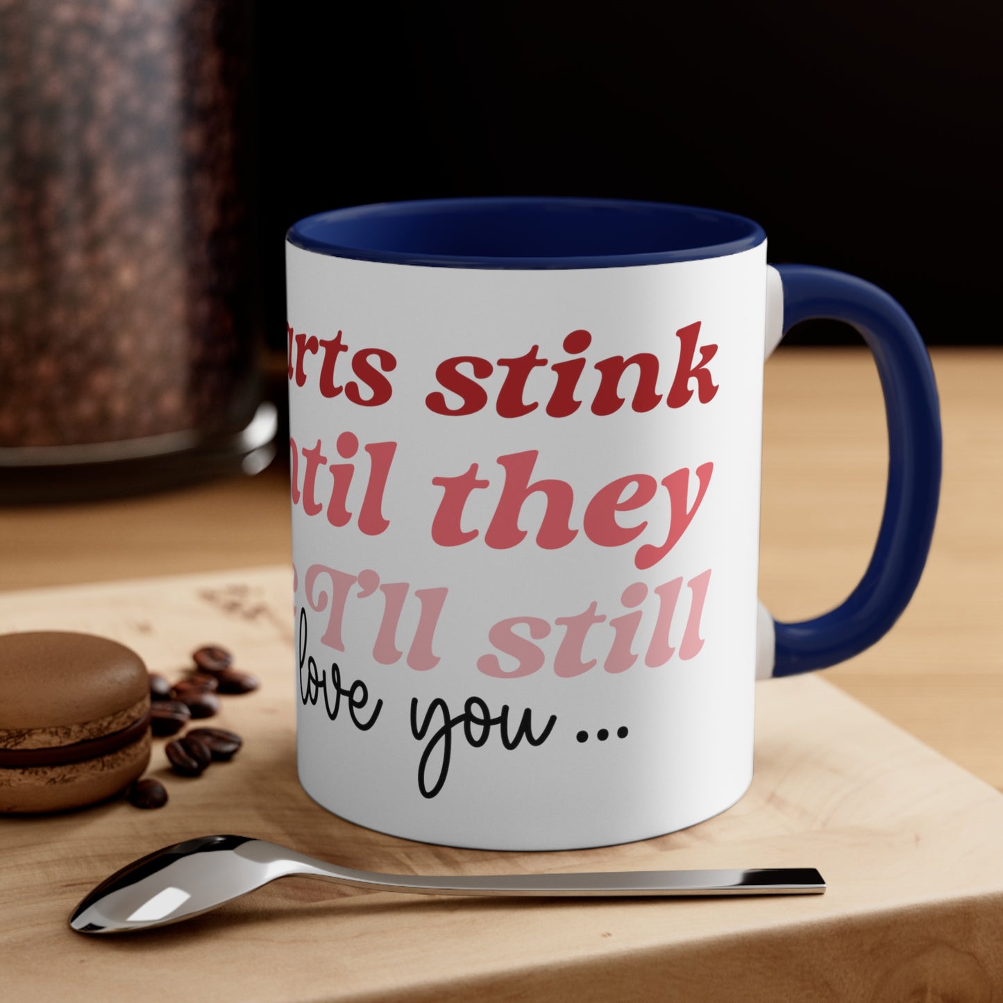 Funny Valentine Accent Mug