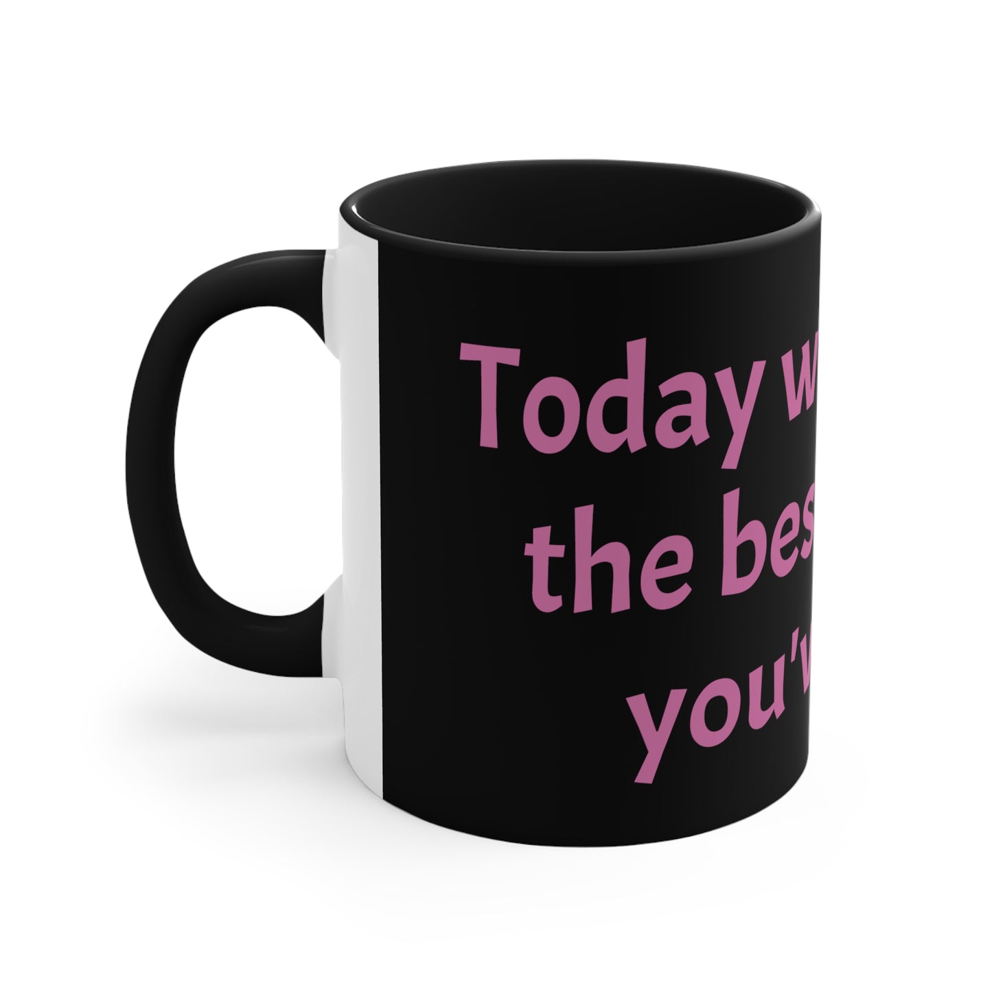 Pink Celebrate Decision Mug, 11oz