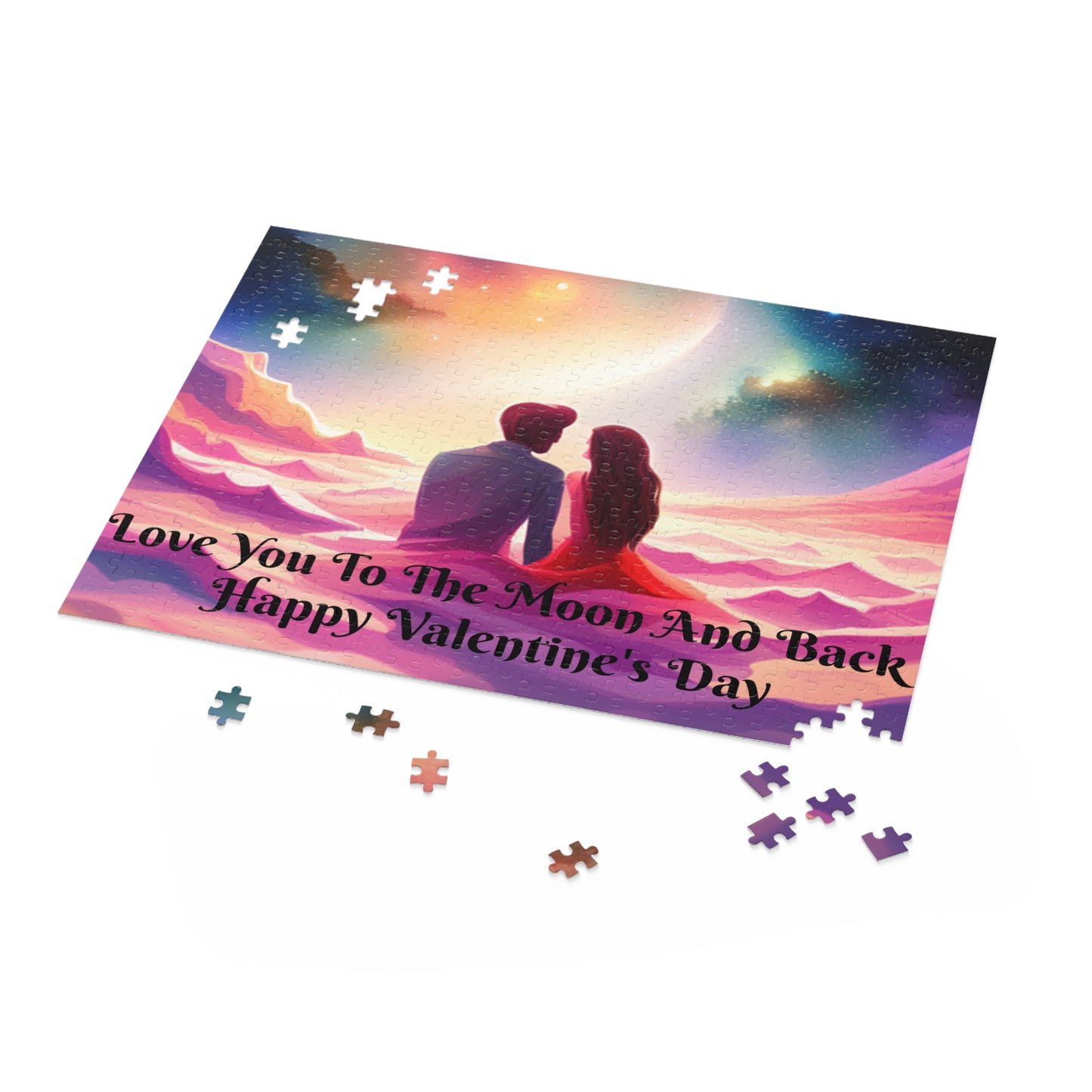 Moon and Back Couples Puzzle