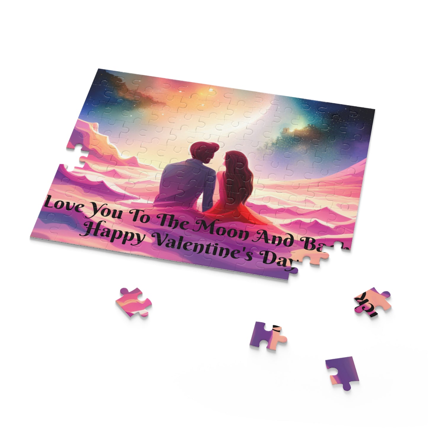 Moon and Back Couples Puzzle