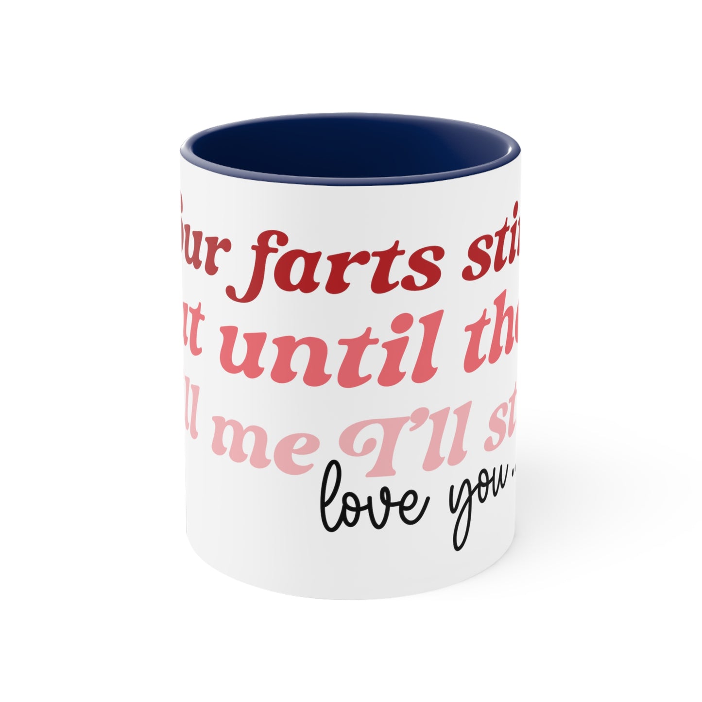 Funny Valentine Accent Mug