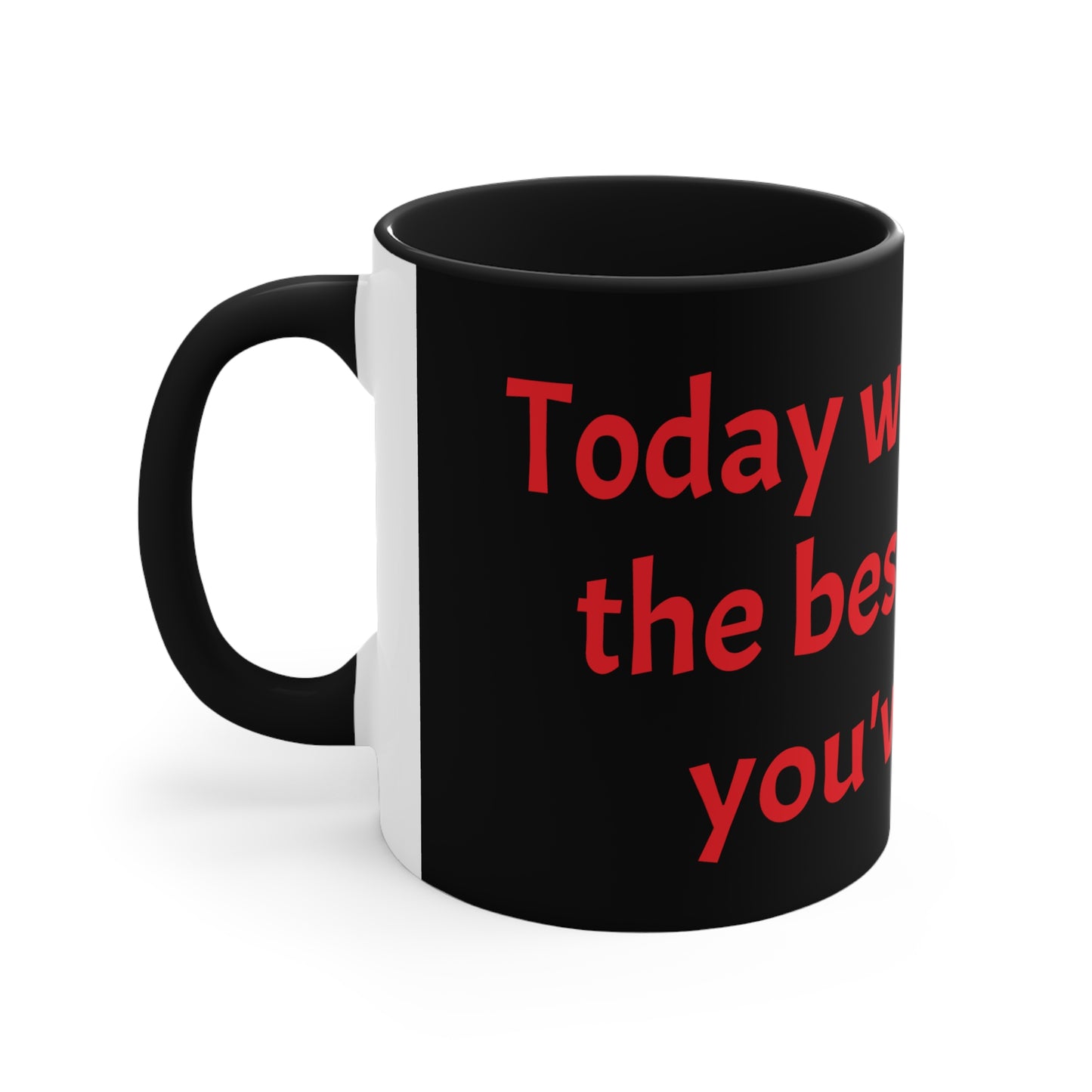 Red Best Decision Mug, 11oz