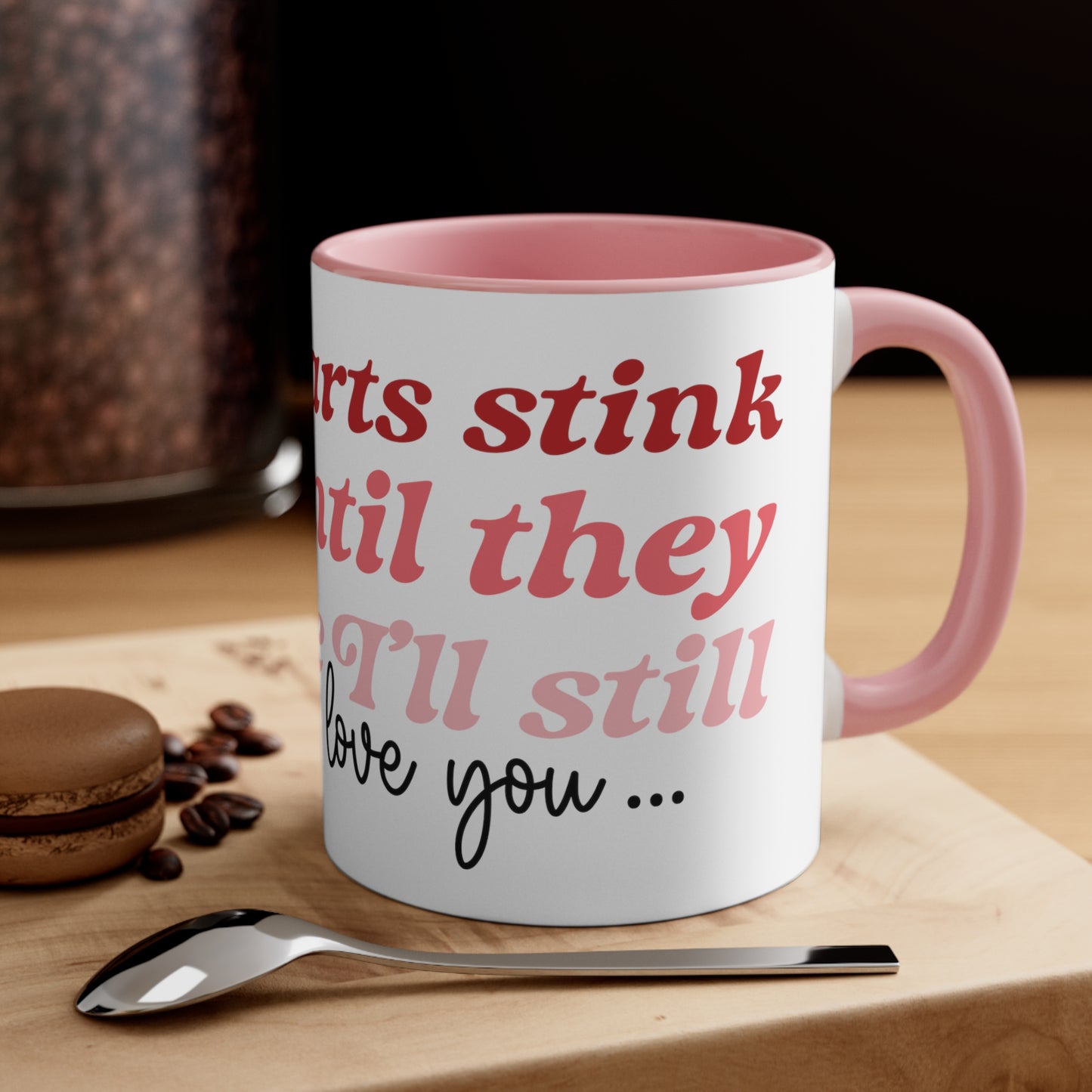 Funny Valentine Accent Mug