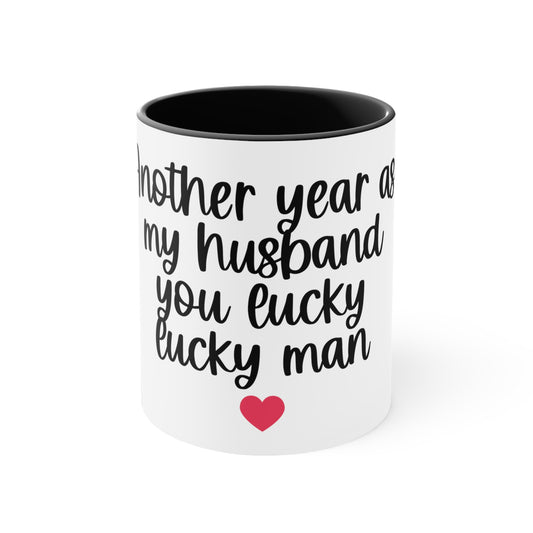 Lucky Husband Mug, 11oz