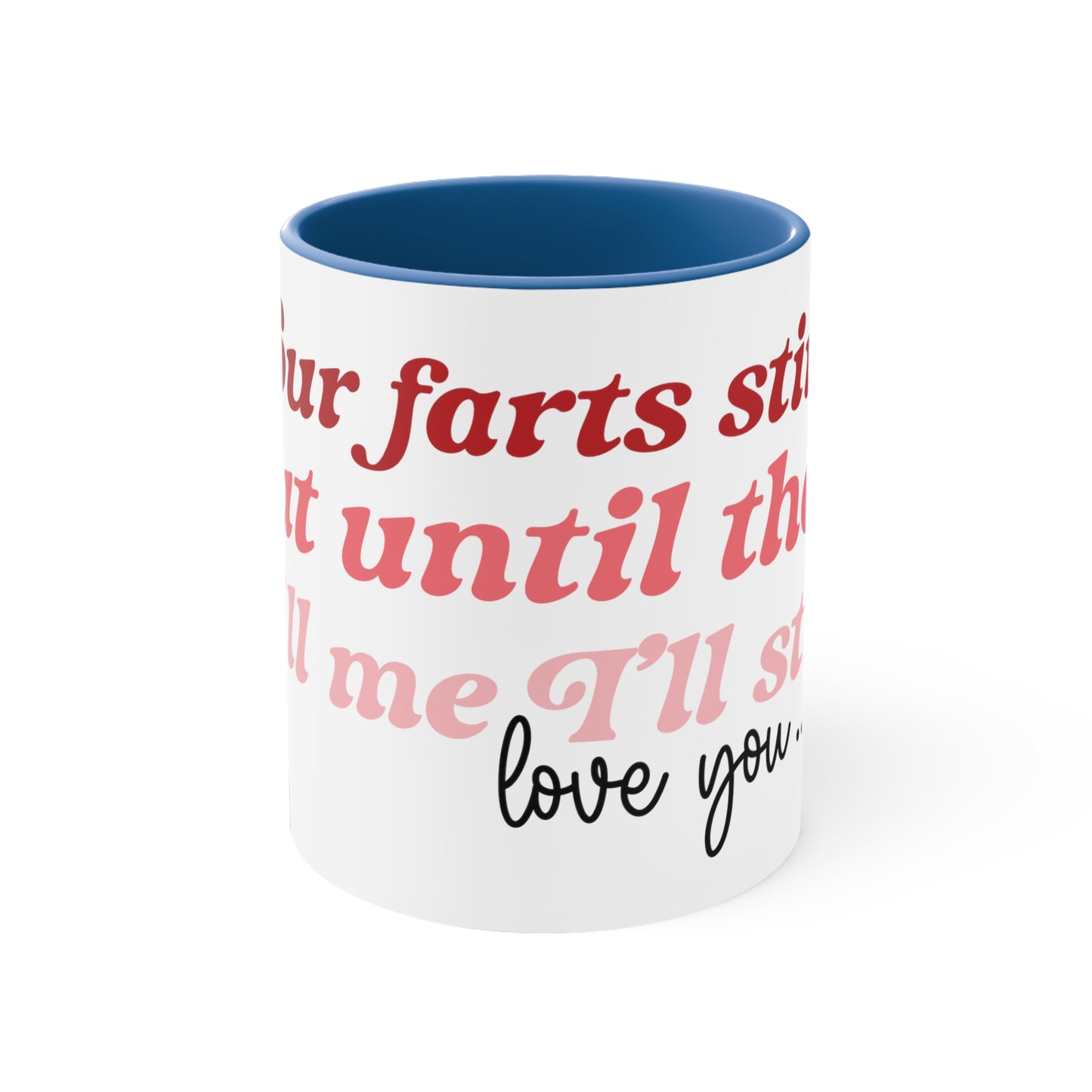 Funny Valentine Accent Mug